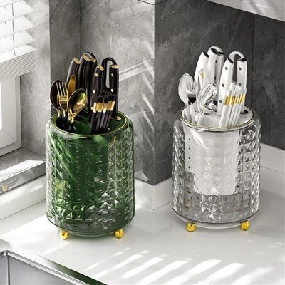 Стойка для вращающихся ножей с ромбовидным узором
